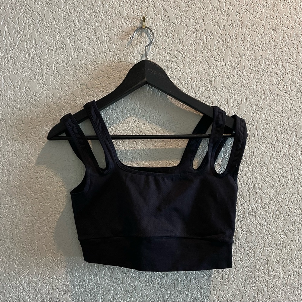 Free People - Every Single Time Double Strap Bra Black L/XL